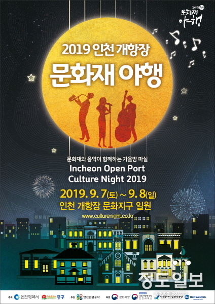 ‘2019 인천 개항장 문화재 야행’ 포스터