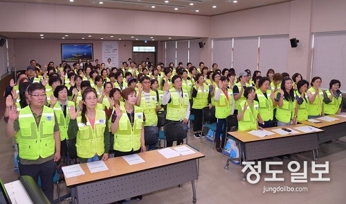 여수시, 하반기 등하굣길 안전지킴이 120명 투입
