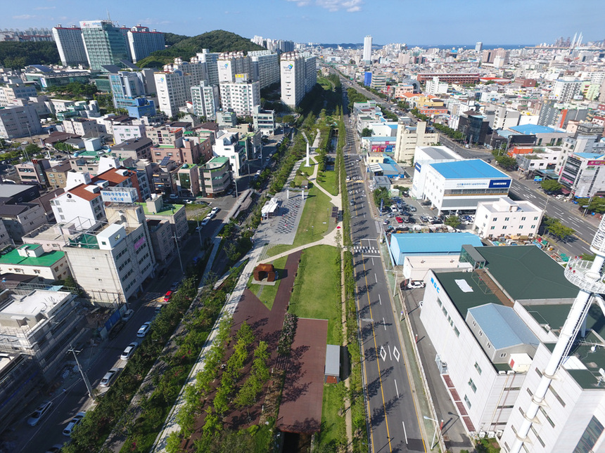 경상북도 도시숲 조성 사업 상복 터졌다