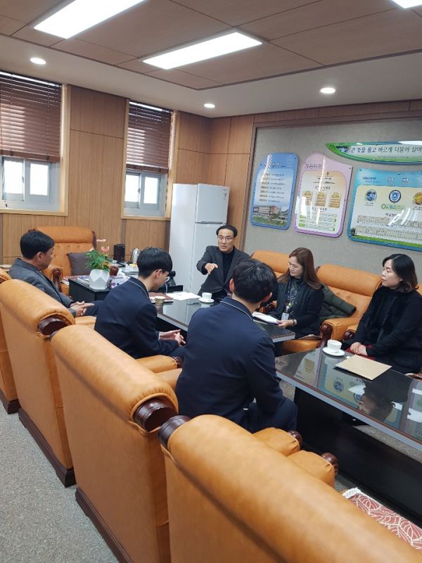 안철환 정원빌딩 대표 송양고에 장학금 전달