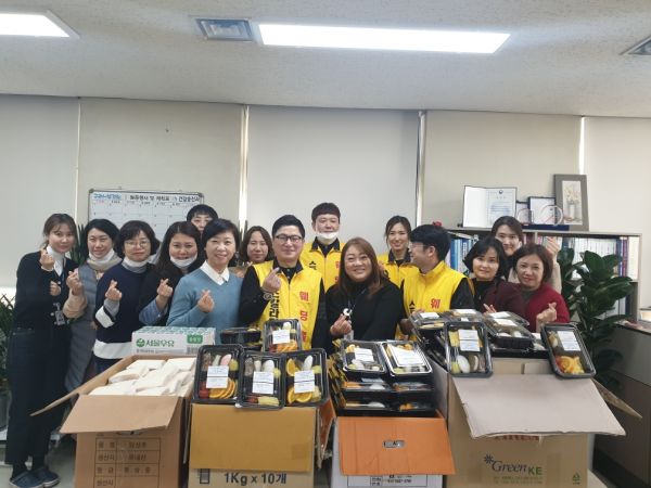 코로나19 극복을 위해 도시락을 지원한 스칼라티움 구리남양주지점