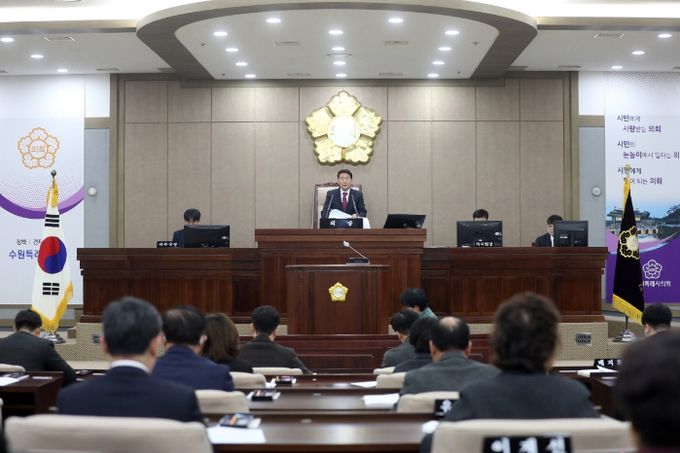 임시회 폐회