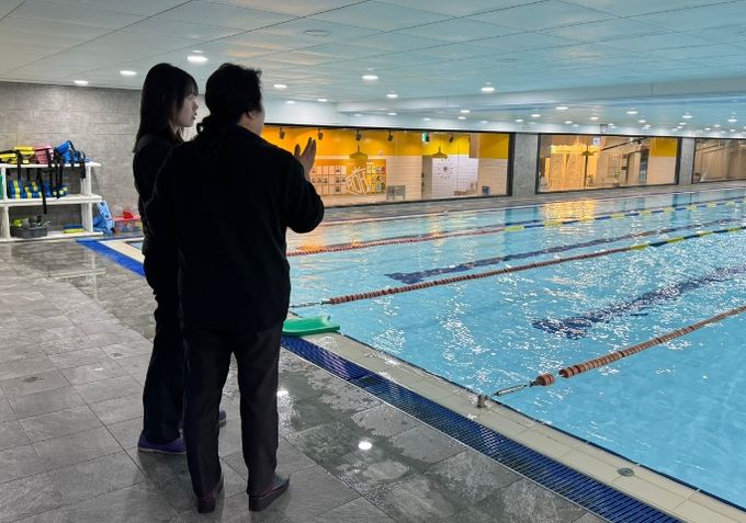 생존수영장 사전점검