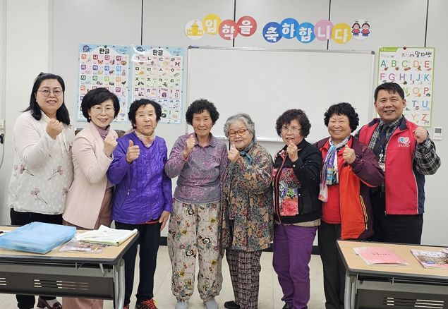 봉화교육지원청, 봉화군노인복지관‘어르신초등학교’방문