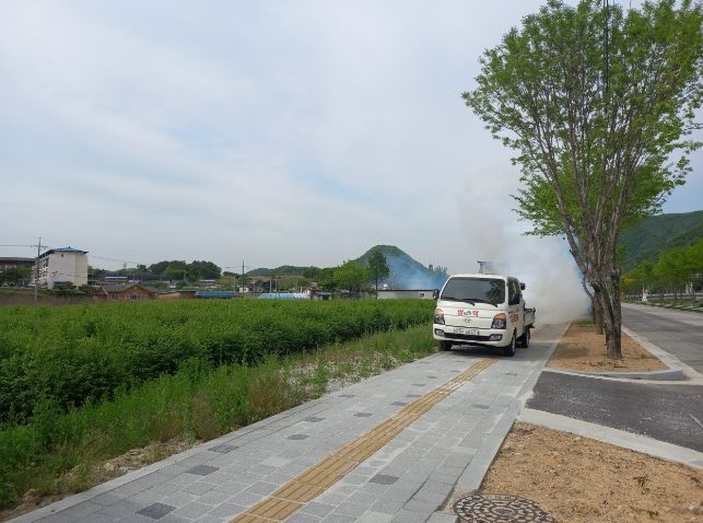 임실군, 해충 방제 친환경 방역소독 실시