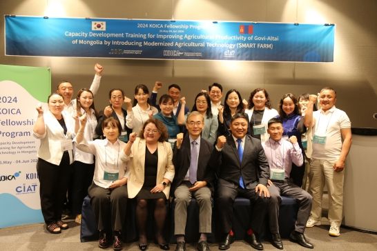 전북국제협력진흥원, 몽골 공무원 대상 스마트농업 기술 교육 역량강화 초청연수 운영
