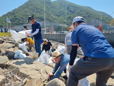 전북도 제29회 바다의 날 기념, 민·관 합동 해양폐기물 수거