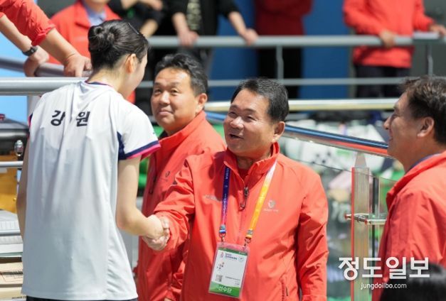 강원특별자치도 선수단 제105회 전국체육대회 금빛 마무리