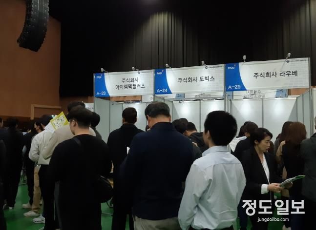 2024 파주시 더 큰 일자리박람회 구직자 871명 참여 '성황'