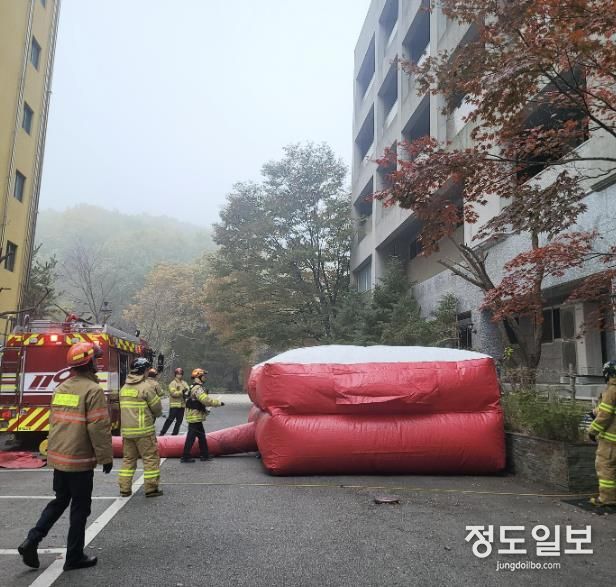 파주소방서, 실전과 같은 소방훈련으로 숙박시설 안전 강화
