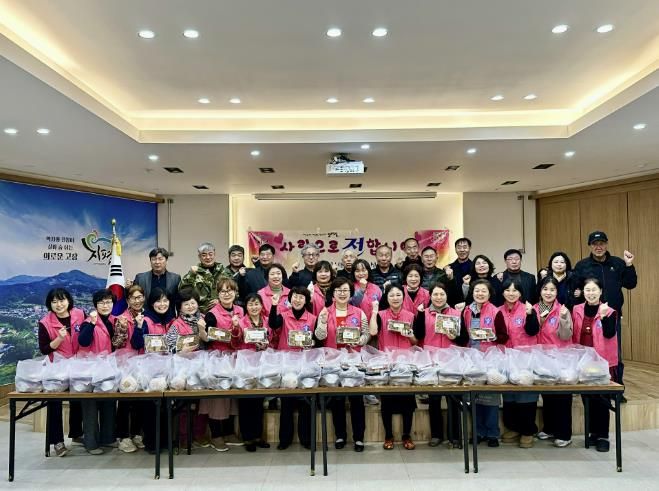 양평군 지평면 생활개선회, 설맞이 모둠전 나눔 활동 펼쳐