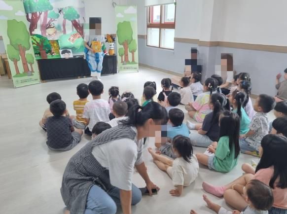 평택시 안중보건지소, 미취학아동 대상 ‘흡연 예방 인형극’ 운영
