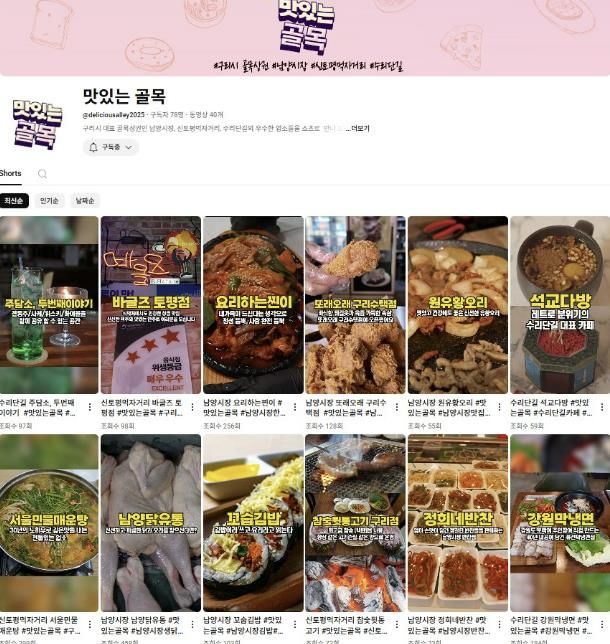 구리시 남양시장·신토평먹자거리·수리단길, 연대상권 공동마케팅 박차