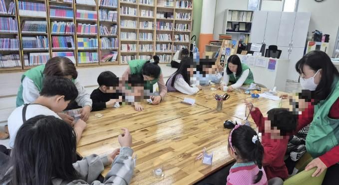 수원시 권선구 호매실동 새마을문고, 설맞이‘알록달록 예쁜 한복 만들기 ’프로그램 운영