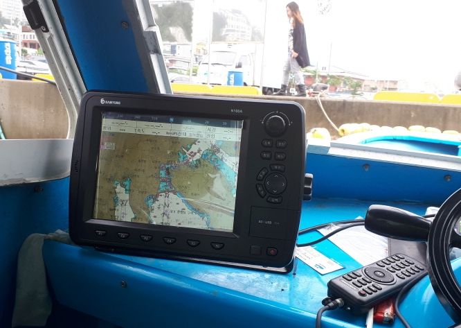 안전·소방·통신 안전장비 설치 사진 (GPS플로터)