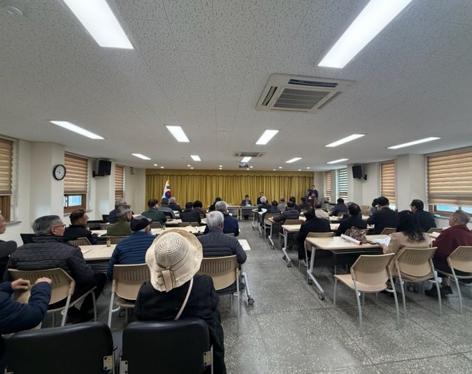 안성시 양성면 노인회 2026년 월례회의 개최 및 경로당 보조금 교육 실시